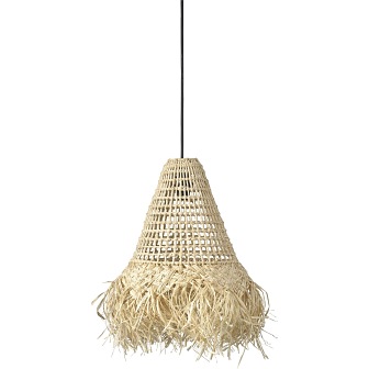 Wiklinowa lampa wisząca Jolie boho naturalna